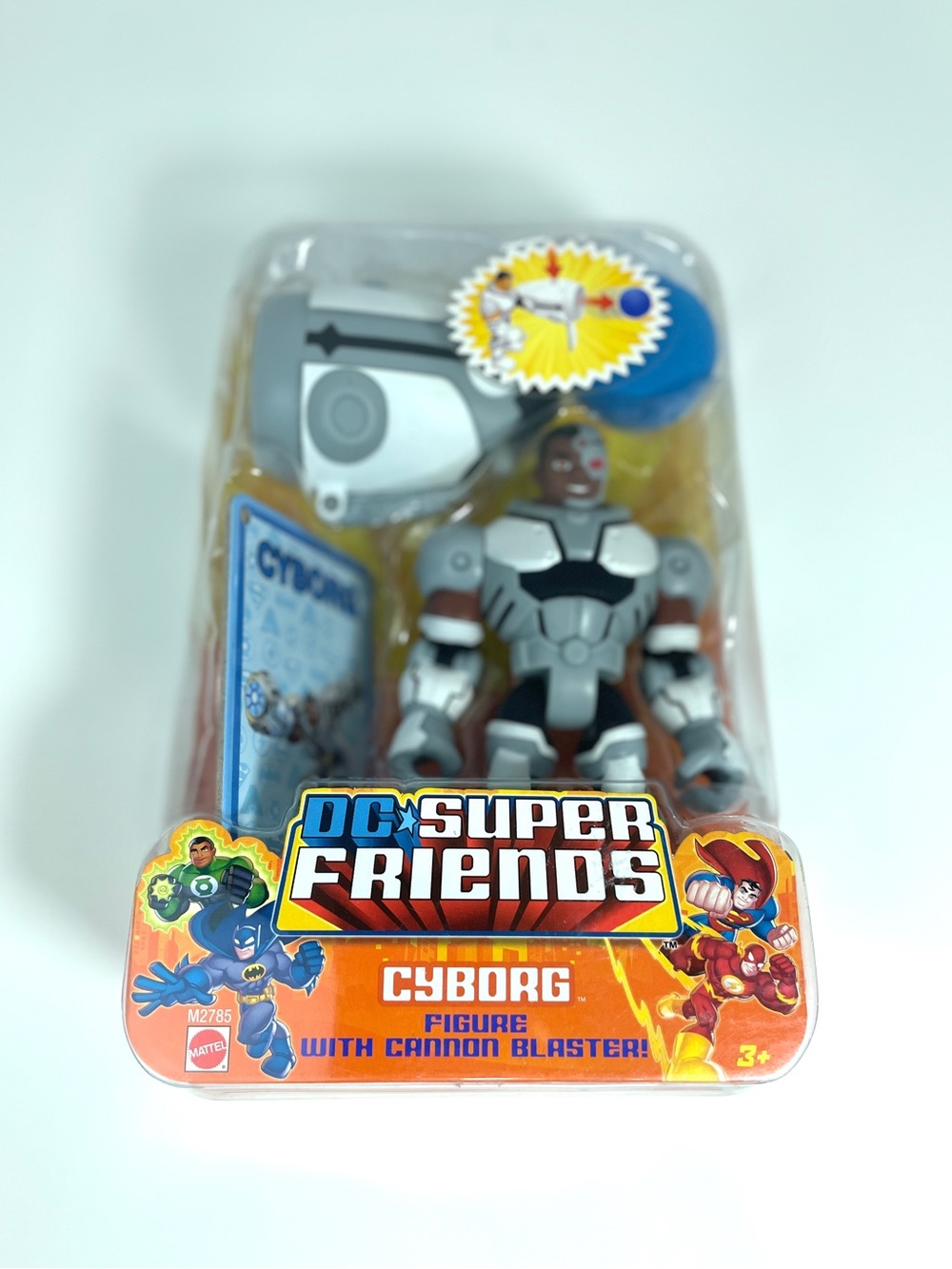 Cyborg Cannon Blaster DC Super Friends Heroes 6” Figure Mattel 2007